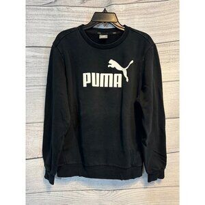 Puma Mens Black Crewneck Sweatshirt Size M
